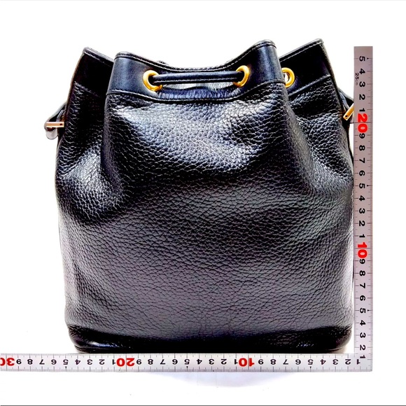 Christian Dior Shoulder Bag  Black Leather Made in France 🇫🇷 - Picture 2 of 8